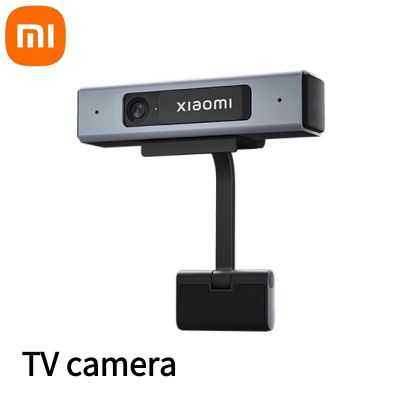 กล้องทีวี Xiaomi Mi เว็บแคมพร้อมไมโครโฟน HD 1080P กล้องทีวีป้องกันการติดตั้งสามชั้นสำหรับสมาร์ทวิดีโอการสอนการประชุม