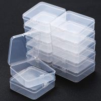 [HOT ZUQIOULZHJWG 517] 5Pc/10Pcs Pill Box ที่อุดหู Clear Mini Pill Storage Container Weekly Tablet Pill Medicine Box Plastic Case Organizer