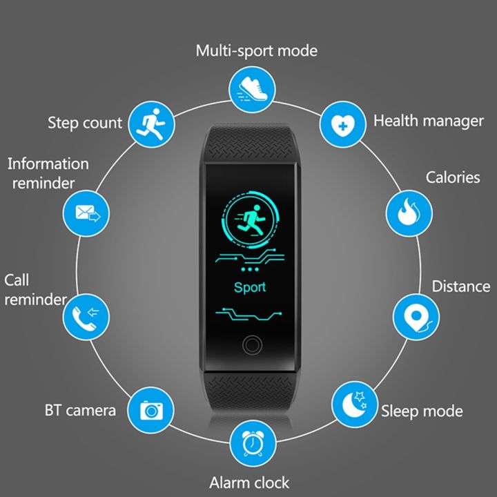 qw18-smart-watch-sports-fitnes-color-screen-ip67-waterproof-heart-rate-fitness-bracelet-blood-oxygen-long-standby-wristband