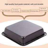 9 Inch Baking Pan Square Mould Bakeware Bread Tray Tools Pizza Pie Non-Stick Muffin Cupcakes Cookie Accessories