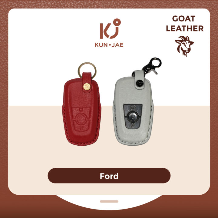 ford-fd01-goat-sully-leather-เคสกุญแจรถยนต์หนังแพะแท้นำเข้าจากฝรั่งเศส