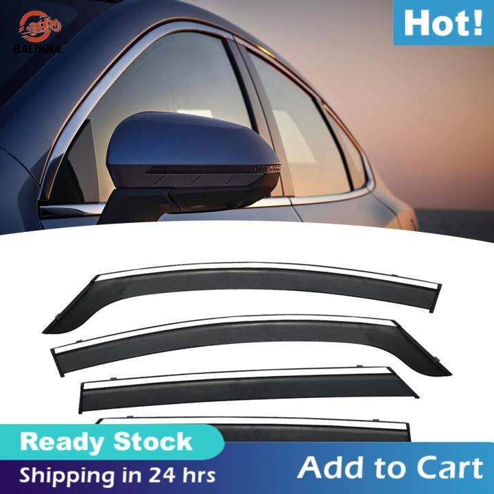 balikha 4 Pieces Rain Sun Shade Side Window Visor for Byd Dolphin ...