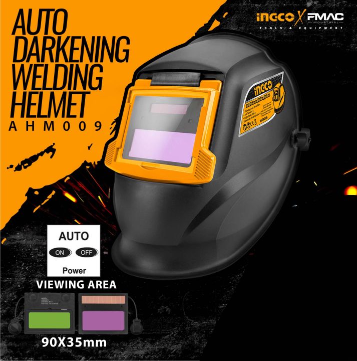 Ingco Auto Darkening Welding Helmet Ahm009 Lazada Ph 6122