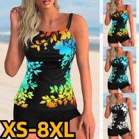 【LZ】ஐ  2023 Mulheres Two Piece Set Maiôs Biquíni Feminino Swimwear Imprimir Maiô Sexy Monokini Verão Cintura Alta Beachwear Tankini