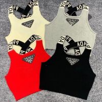 Real Shot Of Knitted Vest For Womens Spring New Design Niche Hong Kong Style Inner Cross Suspender Sleeveless Top For Women