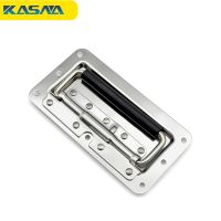 Hardware Spring Loaded Steel Recessed Handle With Padded Grip Case Chest Cabinet Speaker Box