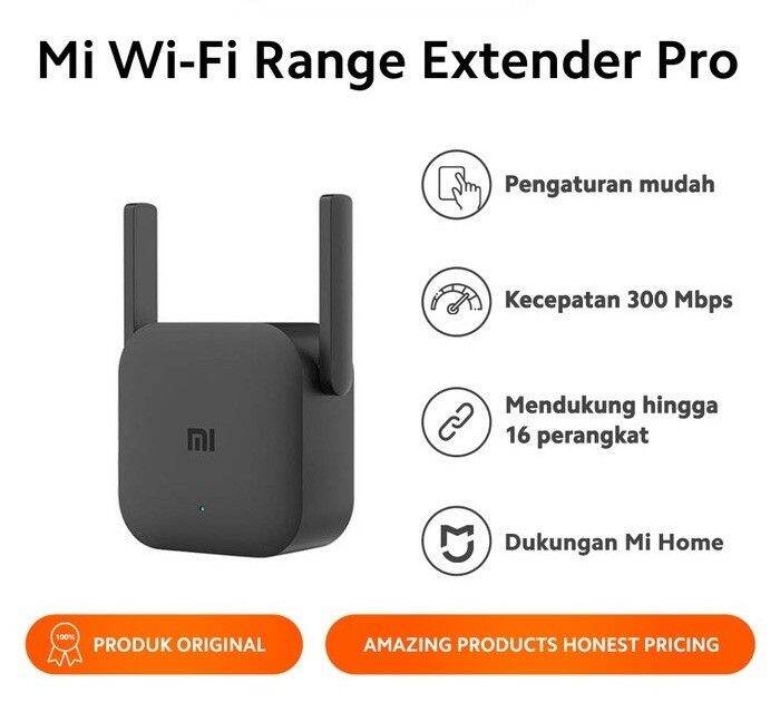 XIAOMI MI WIFI RANGE EXTENDER PRO 300MBPS [GARANSI RESMI] Lazada