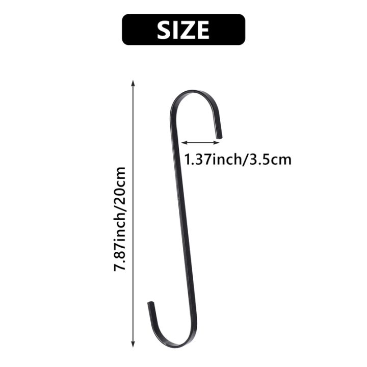 10-pack-extra-large-10-inch-long-s-hooks-for-hanging-plant-basket-tree-branch-closet-garden-pergola-indoor-outdoor-uses