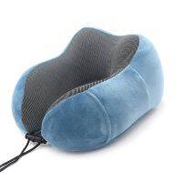 U Shaped Memory Foam Neck Pillows Travel Office Ergonomics Pillows Rebound Cervical Bedding