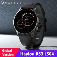 Haylou นาฬิกาอัจฉริยะ5.0นาฬิกากีฬา LS04ดิสเพลย์ AMOLED GPS,5ATM ตรวจวัดอัตราการเต้นของหัวใจกันน้ำตรวจวัด SpO2