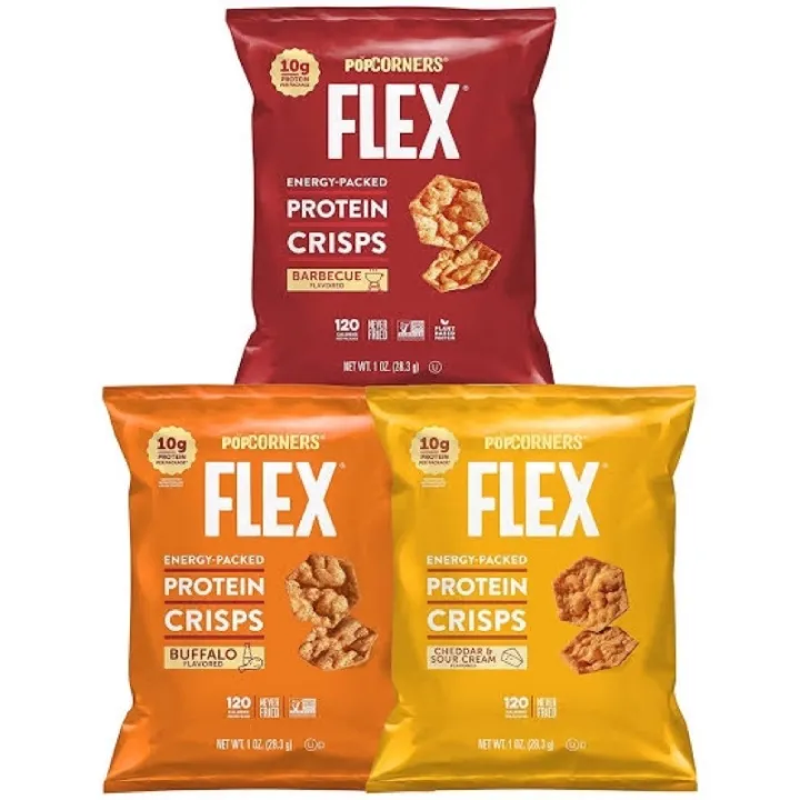 Popcorners Flex Protein Crisps Chips Buffalo Barbecue 1oz Lazada PH