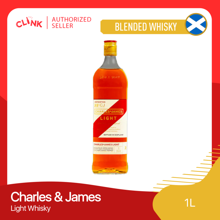 Charles & James Light Whisky 1L Lazada PH