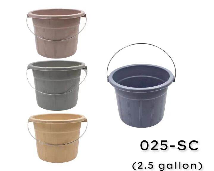 025SC Pail Pastel Color Plastic Pail Small Pail Lazada PH
