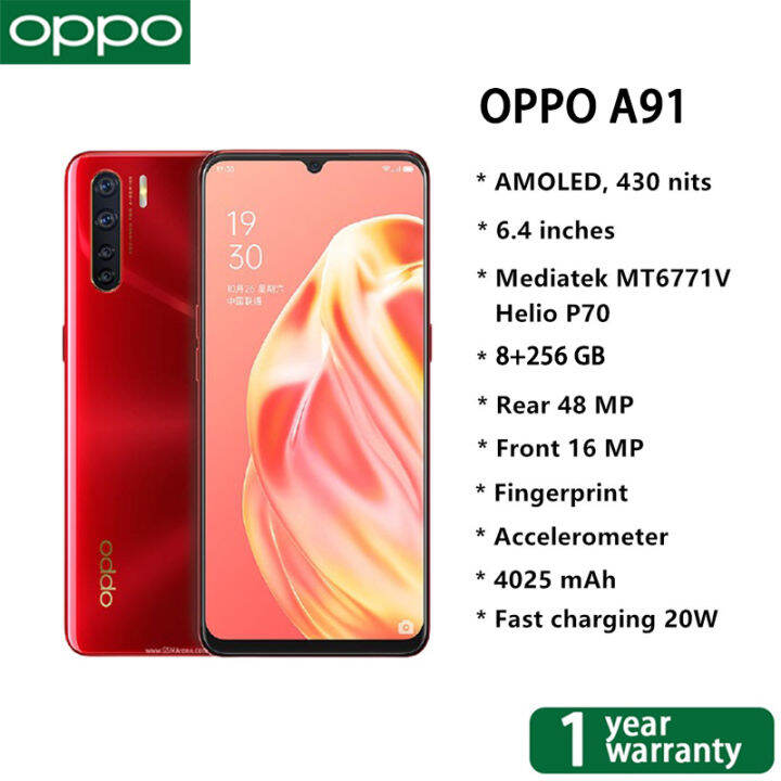 oppo a91 mah