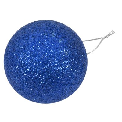 24pcs Xmas Decorative 6cm New Year Christmas Tree Decorations Christmas Balls for Home Décor（lake blue）