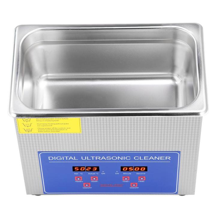 สแตนเลส15l-commercial-ultrasonic-cleaner-นาฬิกาดิจิตอลอุ่น-bath-ถัง