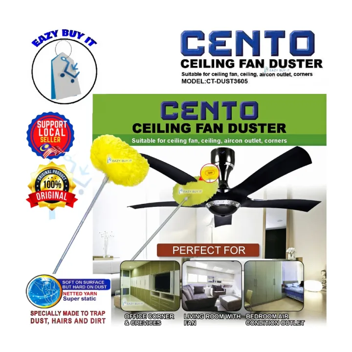 Cento Ceiling Fan Duster Cleaning Tools, Ceiling Fan Cleaner Tool