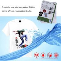 10 Sheets Thermal Transfer Paper Suitable for T-shirts Printable Thermal Vinyl Transfer Suitable for Inkjet Printers D55Y