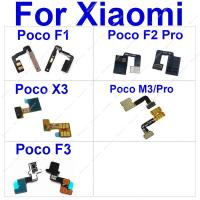 Light Proximity Sensor สายเคเบิล Ambient Flex สําหรับ Xiaomi Poco F3 F2 M3 X3 Pro X3NFC สําหรับ POCO F1 Led Notification Light Flex