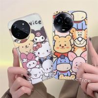 Phone Case เคส Realme11 4G NFC Realme 11 5G Realme C51 ดีลสุดฮอตเคสลายการ์ตูนเฮลโลคิตตี้น่ารักซิลิโคนใสกันกระแทกกรอบนิ่ม2023