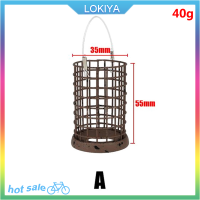 LOKIYA Fishing DISTANCE CAGE feeders ทุกขนาด Full Range Fishing Tackle 55x35cm Metal swivel feeders อุปกรณ์ตกปลา pesca