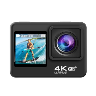 กล้องวิดีโอกีฬากลางแจ้งแบบกันน้ำความคมชัดระดับ HD 4K สีระบบ WIFI สี PLZ (AT-Q60AR)