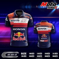 （all in stock）  MOTOSHIRT เสื้อโปโล HONDA HO-A03-19