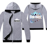 Fortnitesเด็กซิปเสื้อแขนยาวHooded Coatเสื้อกันหนาวแจ็คเก็ตลายการ์ตูนเด็กซิปเสื้อเด็กเสื้อผ้าC1327เสื้อผ้าเด็กใส่ลำลองสำหรับฤดูใบไม้ร่วงฤดูหนาวหลวมเสื้อคาร์ดิแกนกีฬา