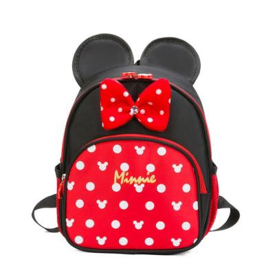 Disney Mickey School Bag Minnie for Boys Girls baby Bag Children Backpack Kindergarten Backpack kid School Bags Satchel