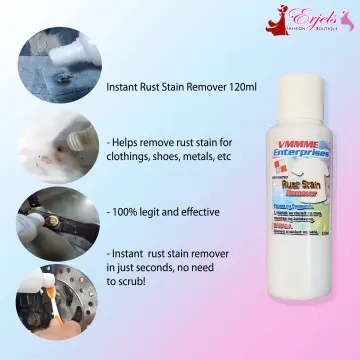 💦3 seconds Rust Removal💦rust stain remover for clothes 500ml Fabric Stain  Remover Safe Stain Remover for Stubborn Stains Non-toxic for Baby Adults  Clothes rust remover removing stains powder stain remover in clothes