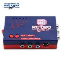 RetroScaler2x A/V to HDMI-compatible Converter and Line-doubler For Retro Game Consoles PS2 N64 NES Dreamcast Saturn MD1 MD2