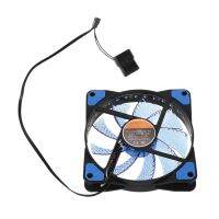 120mm PC Computer 16dB Ultra Silent 33 LEDs Case Fan Heatsink Cooler Cooling with Anti-Vibration Rubber,12CM Fan,12VDC 3P IDE 4pin