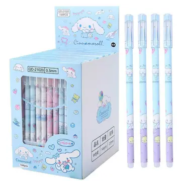 20/40/50/100pcs/set Erasable Gel Pens 0.5mm Cute Animal Black Blue Ink  Writing