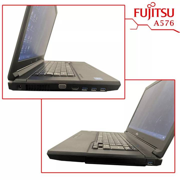 โน๊ตบุ๊คมือสอง-notebook-fujitsu-intel-celeron-รุ่น-a576-เครื่องแท้-รับประกัน-3-เดือน