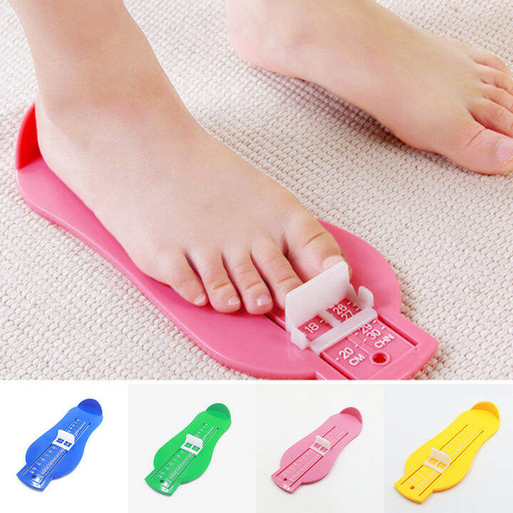 Feet Measuring Ruler Kid's Foot Length Measuring Gauge Shoes Helper
