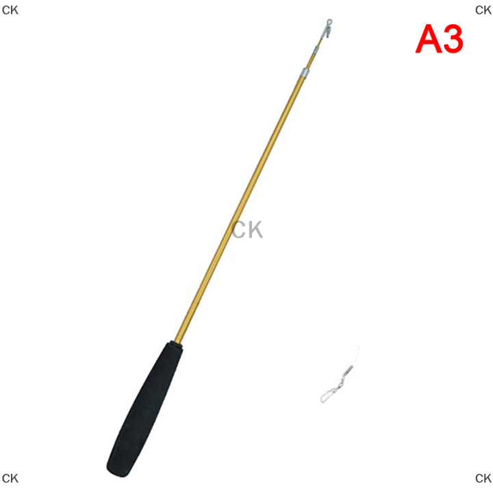 ck-cat-teaser-wands-สามส่วน-telescopic-fishing-pole-ไม้กายสิทธิ์ลูกแมวตลกจับทีเซอร์ติดแท่งโต้ตอบของเล่นทีเซอร์