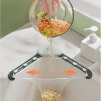 【CC】 Sink Filter Rack Strainer Mesh Garbage Net Shelf Anti-Clogging Fruit Vegetable Drainer