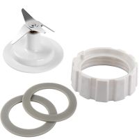 Blade Replacement Parts with Jar Base Cap and O-Ring Seal Gasket Accessories Kit for Beach Blender Parts