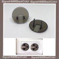 H.M.B. Plug Outlet‼️ ที่อุดรูปลั๊กไฟ Black Color สีดำใส  (Safety protection 2plug &amp; 3plug safety) 10,20,30,40,50 Pcs.