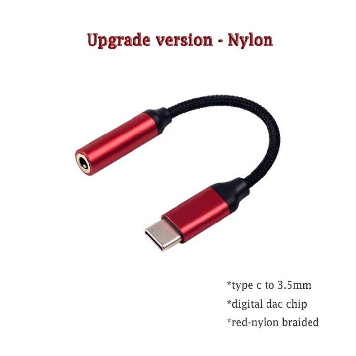 Type C Headphones Adapter Usb C To Aux 3.5mm Jack S21 Pro 9r Oneplus 5g