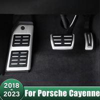 แป้นเหยียบแป้นพักเท้าเบรกเชื้อเพลิงรถยนต์สำหรับ Porsche Cayenne 958 2011-2017 Cayenne 2018 2019 2020 2021 2022 2023