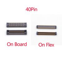 10Pcs 40Pin LCD Display Screen Flex FPC Connector On Motherboard For Samsung Galaxy G6200 A6S A10S A107 A20S A207 A2070 Plug