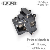 โคมไฟโปรเจคเตอร์ ELPLP68สำหรับ Epson EH-TW5900591060006000W61006100WH421A h 450A PowerLite HC 3010HC 3010eHC 3020