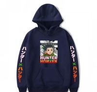 Hunter X Hunter Hoodies Men Harajuku Anime Sweatshirt Popular Fashion Autumn Hooded Pullovers Killua Zoldyck Hisoka Hoodie Size XS-4XL