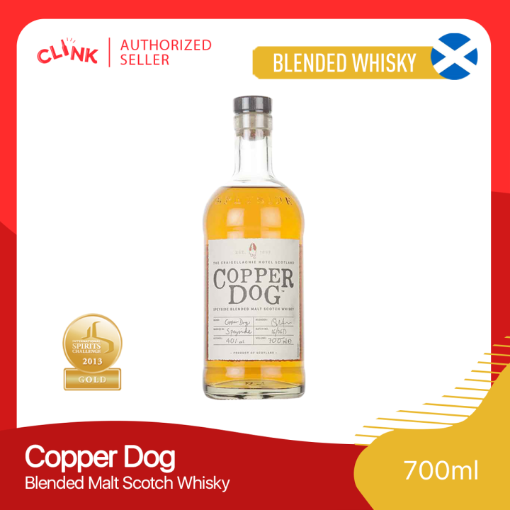Copper Dog Blended Malt Scotch Whisky 700ml Lazada PH