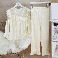 2PCS Sleepwear Sleeve Nightwear Nightsuits