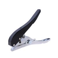 Single Hole Punch Heavy Duty Hole Puncher Hole Edge Banding Punching Plier Handheld Punching Tool For Paper Cards Accessory