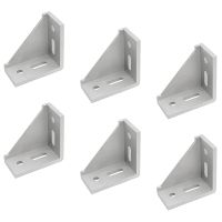 6 Pcs 4080 Inside Corner Bracket Gusset for 4040 or 4080 Series Aluminum Extrusion Profile