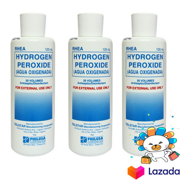 Rhea Hydrogen Peroxide Agua Oxigenada Ml Bottles Lazada Ph