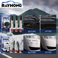 3 ชิ้น Car Touch Up ปากกาแต้มสีกันน้ำอัตโนมัติ Scratch Repair Pen Waterproof Auto Scratch Remover Pen Black/White-Bajinde